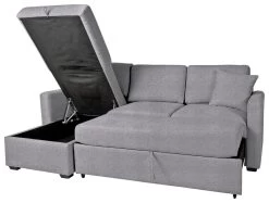 Habitat Reagan Left Corner Storage Sofa Bed - Grey -Habitat 7842766 R Z005A