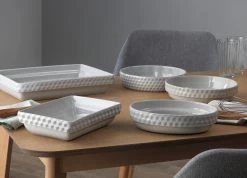 Habitat Ceramic Rectangular Stacking Roaster - Large -Habitat 7881954 R Z004C