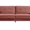 Habitat Vienna Velvet 3 Seater Sofa - Rose -Habitat 7896664 R Z001A