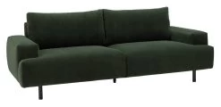 Habitat Julien Fabric 3 Seater Sofa - Dark Green -Habitat 7911408 R Z002A