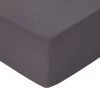 Habitat Brushed Cotton Charcoal Fitted Sheet - Toddler -Habitat 7914302 R Z001A