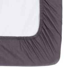 Habitat Brushed Cotton Charcoal Fitted Sheet - Toddler 7 Habitat Brushed Cotton Charcoal Fitted Sheet - Toddler -Habitat 7914302 R Z002A