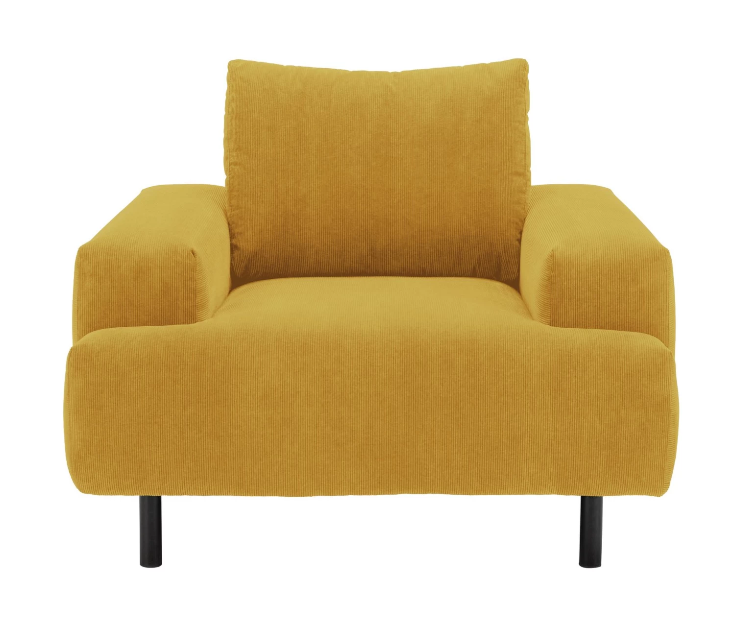Habitat Julien Fabric Armchair - Yellow 3 Habitat Julien Fabric Armchair - Yellow