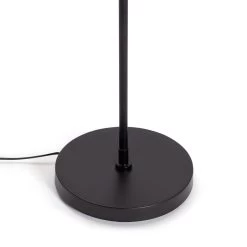 Habitat Rattan Arc Floor Lamp - Cream And Black -Habitat 8024789 R Z003A