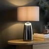 Habitat Largo Touch Table Lamp - Grey & Chrome -Habitat 8031741 R Z001A