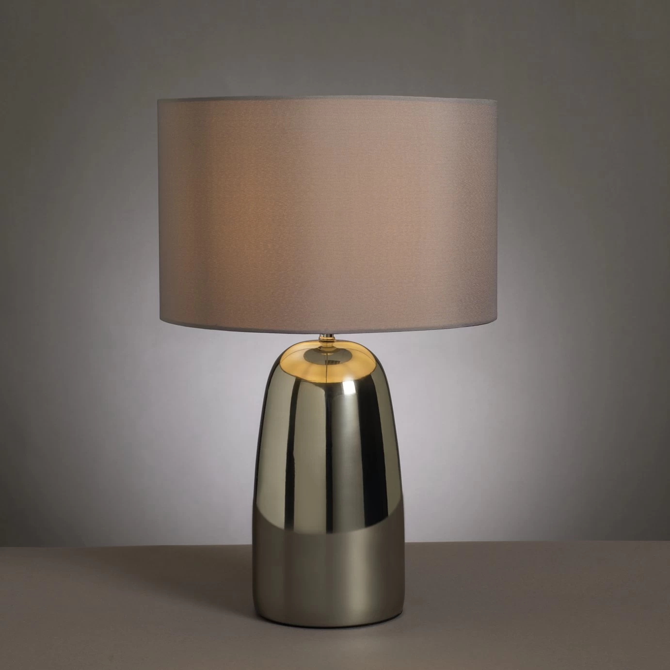 Habitat Largo Touch Table Lamp - Grey & Chrome 5 Habitat Largo Touch Table Lamp - Grey & Chrome - Image 3