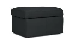 Habitat Gabe Leather Storage Footstool - Black 7 Habitat Gabe Leather Storage Footstool - Black -Habitat 8062284 R Z002A