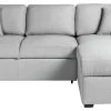 Habitat Reagan Right Corner Sofa Bed - Grey -Habitat 8178721 R Z001A
