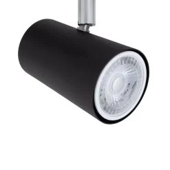 Habitat 3 Light Spotlight Plate - Matt Black -Habitat 8185680 R Z002A