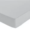 Habitat Pure Cotton 200TC Grey Deep Fitted Sheet - Single -Habitat 8243089 R Z001A