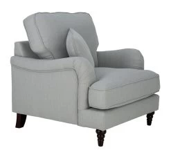 Habitat Matilda Fabric Armchair - Grey 11 Habitat Matilda Fabric Armchair - Grey -Habitat 8272555 R Z004A