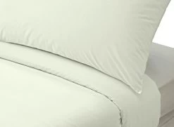Habitat Pure Cotton 200TC Cream Bedding Set - Double -Habitat 8288329 R Z003A