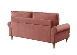 Habitat Vienna Velvet 2 Seater Sofa - Rose 14 Habitat Vienna Velvet 2 Seater Sofa - Rose -Habitat 8340298 R Z003A