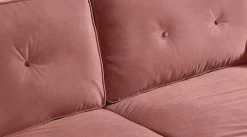 Habitat Vienna Velvet 2 Seater Sofa - Rose 16 Habitat Vienna Velvet 2 Seater Sofa - Rose -Habitat 8340298 R Z005A