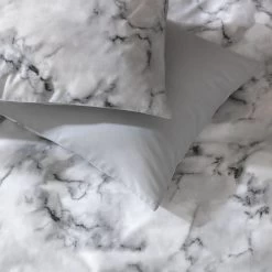 Habitat Marble White & Black Bedding Set - Single 13 Habitat Marble White & Black Bedding Set - Single -Habitat 8343271 R Z003A