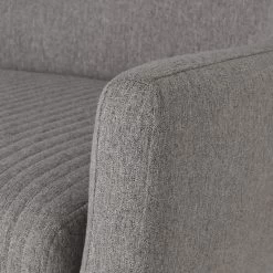 Habitat Nellie Fabric Accent Chair - Grey -Habitat 8346278 R Z006A