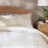 Habitat Check Neutral Bedding Set - Single -Habitat 8348829 R Z001A