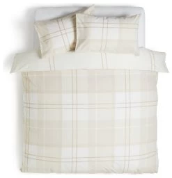 Habitat Check Neutral Bedding Set - Single -Habitat 8348829 R Z002A
