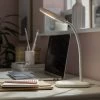 Habitat Silby Soft Touch LED Desk Lamp - White 2 Habitat Silby Soft Touch LED Desk Lamp - White -Habitat 8361648 R Z001A