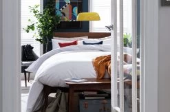 Habitat Pure Cotton 200TC White Bedding Set - Double -Habitat 8376994 R Z002C