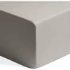 Habitat Egyptian Cotton 400TC Plain Grey Fitted Sheet-Single -Habitat 8377735 R Z001A