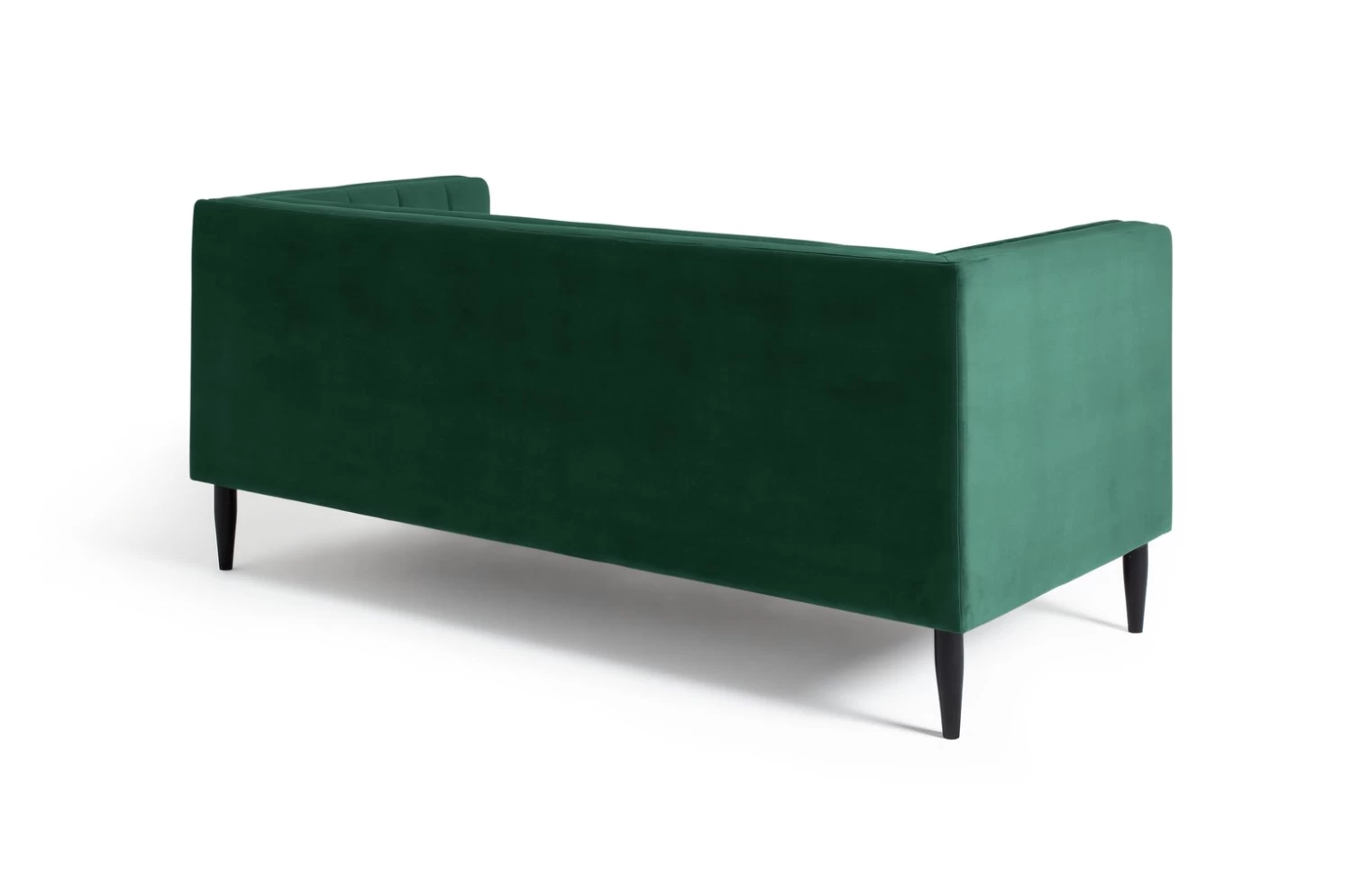 Habitat Vanessa Velvet 3 Seater Sofa - Green 7 Habitat Vanessa Velvet 3 Seater Sofa - Green - Image 5