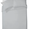 Habitat Pure Cotton 200TC Grey Bedding Set - Double 2 Habitat Pure Cotton 200TC Grey Bedding Set - Double -Habitat 8478139 R Z001A