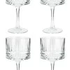 Habitat Pressed Set Of 4 Gin Glasses -Habitat 8481755 R Z001A