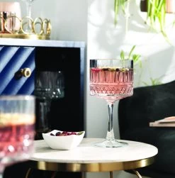 Habitat Pressed Set Of 4 Gin Glasses -Habitat 8481755 R Z002C