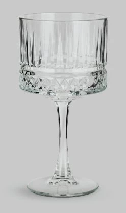 Habitat Pressed Set Of 4 Gin Glasses -Habitat 8481755 R Z003A