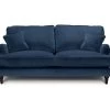 Habitat Matilda Velvet 3 Seater Sofa - Blue 1 Habitat Matilda Velvet 3 Seater Sofa - Blue -Habitat 8484233 R Z001A