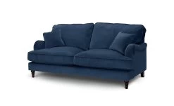 Habitat Matilda Velvet 3 Seater Sofa - Blue -Habitat 8484233 R Z002A