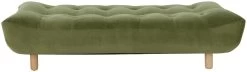 Habitat Kota 3 Seater Velvet Clic Clac Sofa Bed - Green 13 Habitat Kota 3 Seater Velvet Clic Clac Sofa Bed - Green -Habitat 8489496 R Z004A