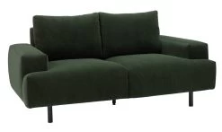 Habitat Julien Fabric 2 Seater Sofa - Dark Green -Habitat 8536679 R Z008A