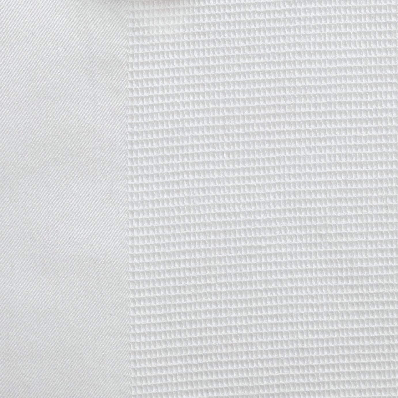 Habitat Cotton 300TC Waffle Striped White Bedding Set-Double 4 Habitat Cotton 300TC Waffle Striped White Bedding Set-Double - Image 2