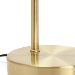 Habitat Rayner Steel LED Table Lamp - Brass -Habitat 8651248 R Z003A