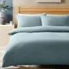 Habitat Cotton Rich Plain Duck Egg Bedding Set - Single -Habitat 8675279 R Z001A