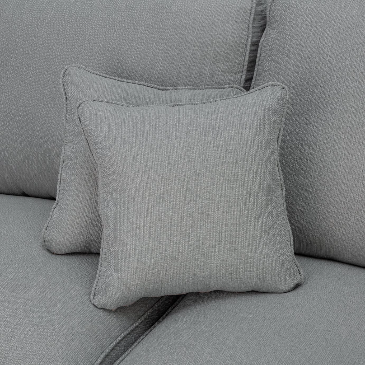 Habitat Matilda Fabric 2 Seater Sofa - Grey 8 Habitat Matilda Fabric 2 Seater Sofa - Grey - Image 6