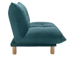 Habitat Kota Velvet Armchair - Teal -Habitat 8761217 R Z003A