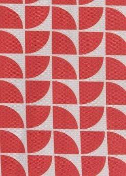 Habitat Folding Metal Sun Lounger - Geo Orange -Habitat 8769594 R B001