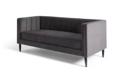 Habitat Vanessa Velvet 3 Seater Sofa - Grey 14 Habitat Vanessa Velvet 3 Seater Sofa - Grey -Habitat 8771018 R Z002A