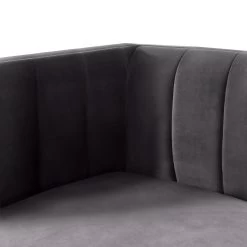 Habitat Vanessa Velvet 3 Seater Sofa - Grey 19 Habitat Vanessa Velvet 3 Seater Sofa - Grey -Habitat 8771018 R Z007A