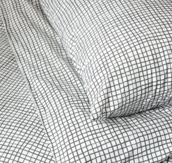 Habitat Cotton Willow Black & White Bedding Set - Double 11 Habitat Cotton Willow Black & White Bedding Set - Double -Habitat 8778066 R Z003A