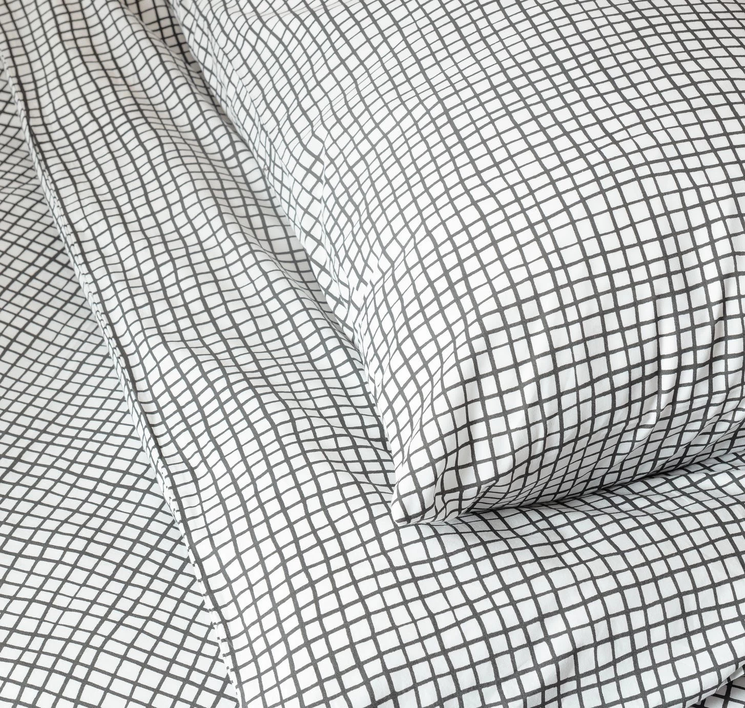 Habitat Cotton Willow Black & White Bedding Set - Double 6 Habitat Cotton Willow Black & White Bedding Set - Double - Image 4