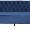 Habitat Blake Velvet 3 Seater Sofa - Navy Blue -Habitat 8802743 R Z001A
