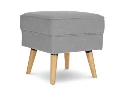 Habitat Callie Fabric Footstool - Light Grey 11 Habitat Callie Fabric Footstool - Light Grey -Habitat 8817116 R Z002A