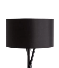Habitat Matt Tripod Floor Lamp - Black -Habitat 8838298 R Z005A