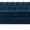 Habitat Chesterfield Velvet 3 Seater Sofa - Blue 1 Habitat Chesterfield Velvet 3 Seater Sofa - Blue -Habitat 8869298 R Z001A