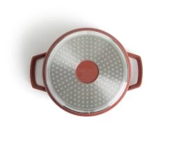 Habitat 2.4 Litre Cast Aluminium Casserole Dish - Red -Habitat 8884448 R Z004A