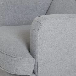 Habitat Callie Fabric Wingback Chair- Light Grey 20 Habitat Callie Fabric Wingback Chair- Light Grey -Habitat 8884950 R Z005A